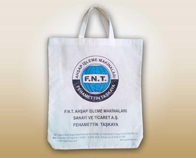 Nonwoven Fuar Çantası - FNT Ahşap